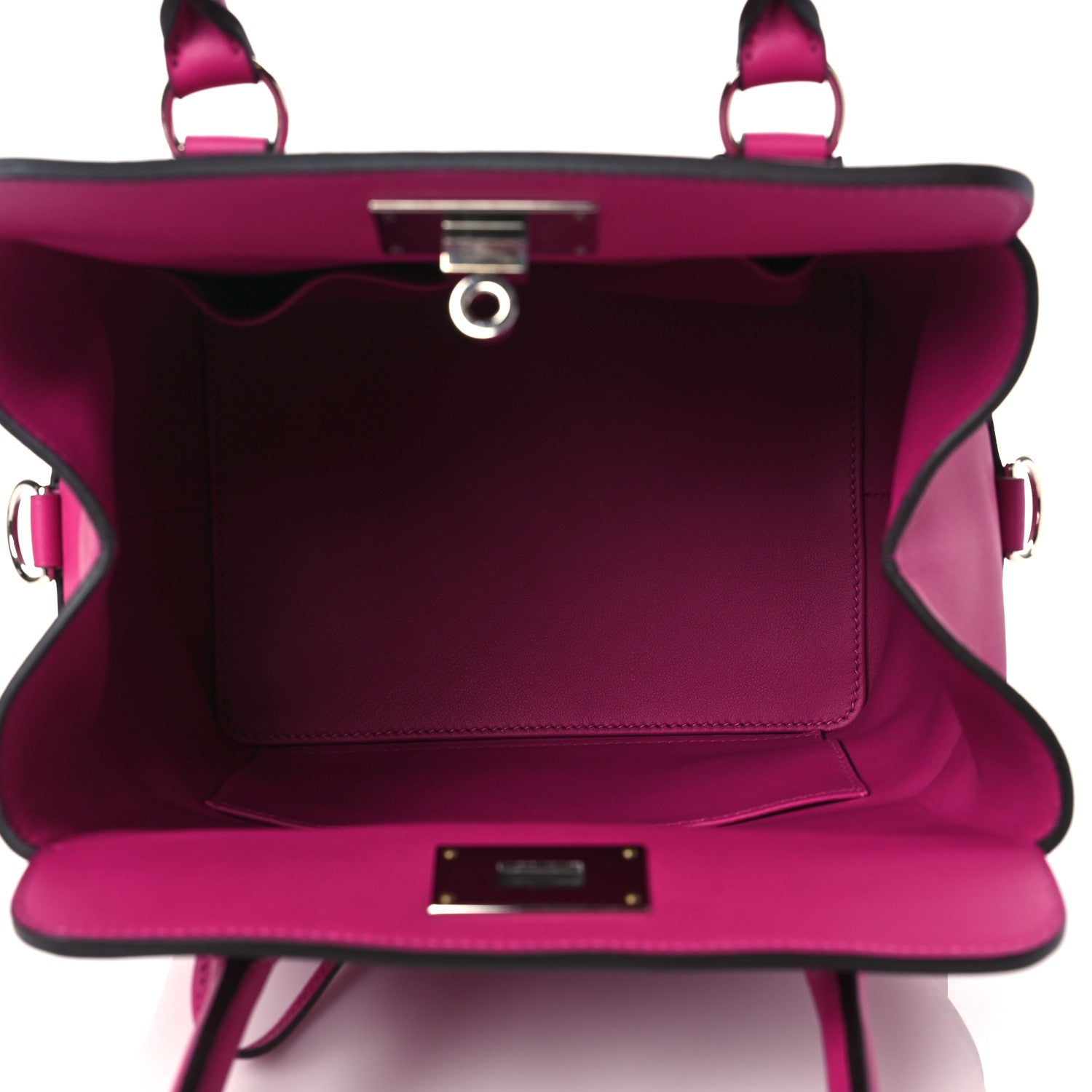 Hermes Swift Toolbox 20 Rose Pourpre 5 of 10