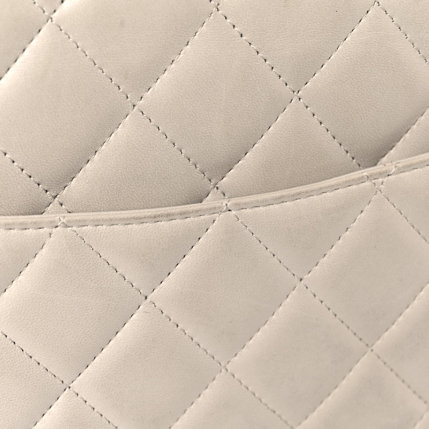 Chanel Lambskin Quilted Maxi Single Flap Beige 21 of 32
