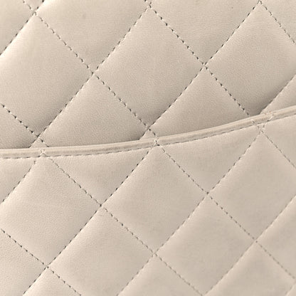 Chanel Lambskin Quilted Maxi Single Flap Beige 21 of 32