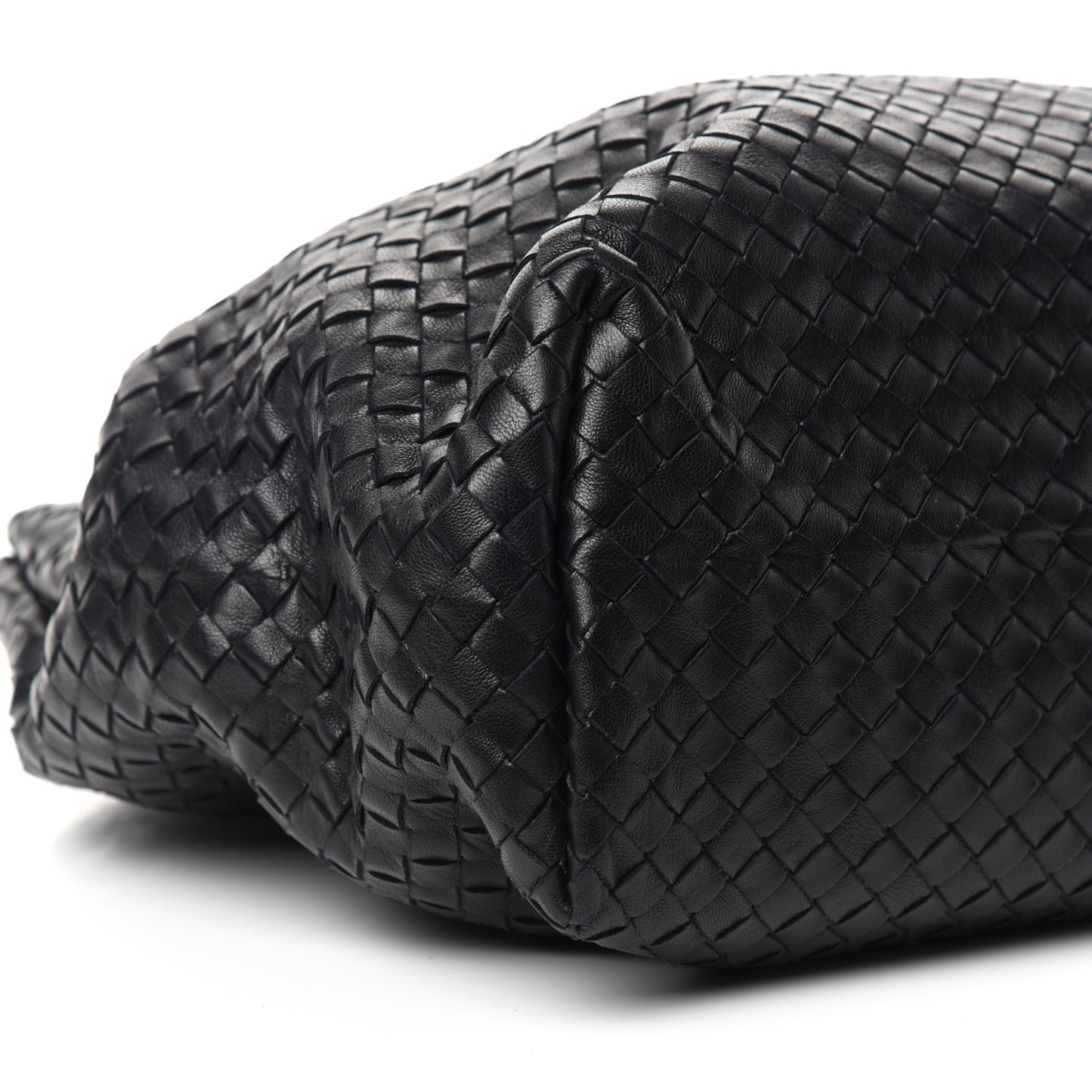 Nappa Intrecciato Medium Seamless Tote Black