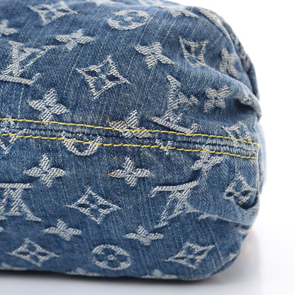 Louis Vuitton Monogram Denim Pleaty Blue 16 of 16
