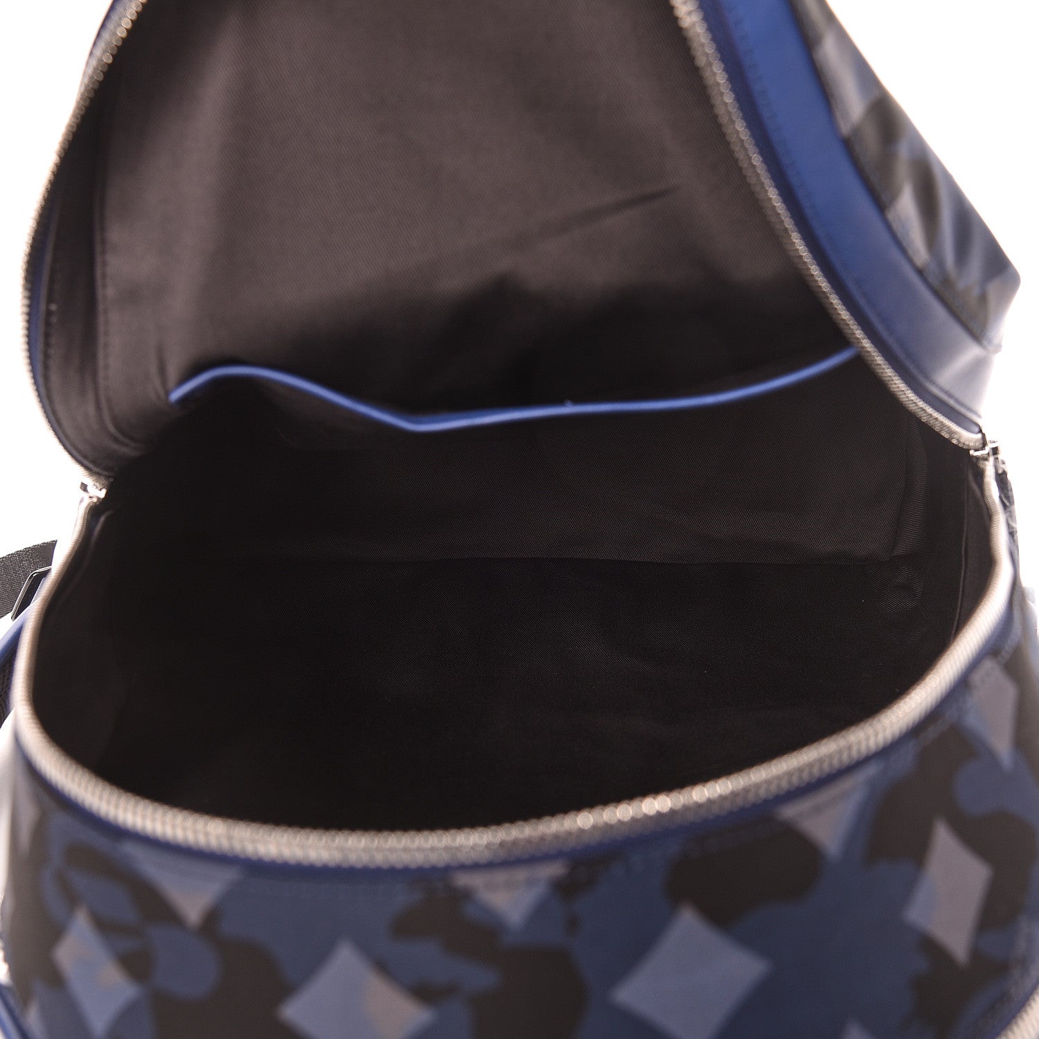 MCM Nylon Camo Dieter Medium Backpack Estate Blue 5 of 12