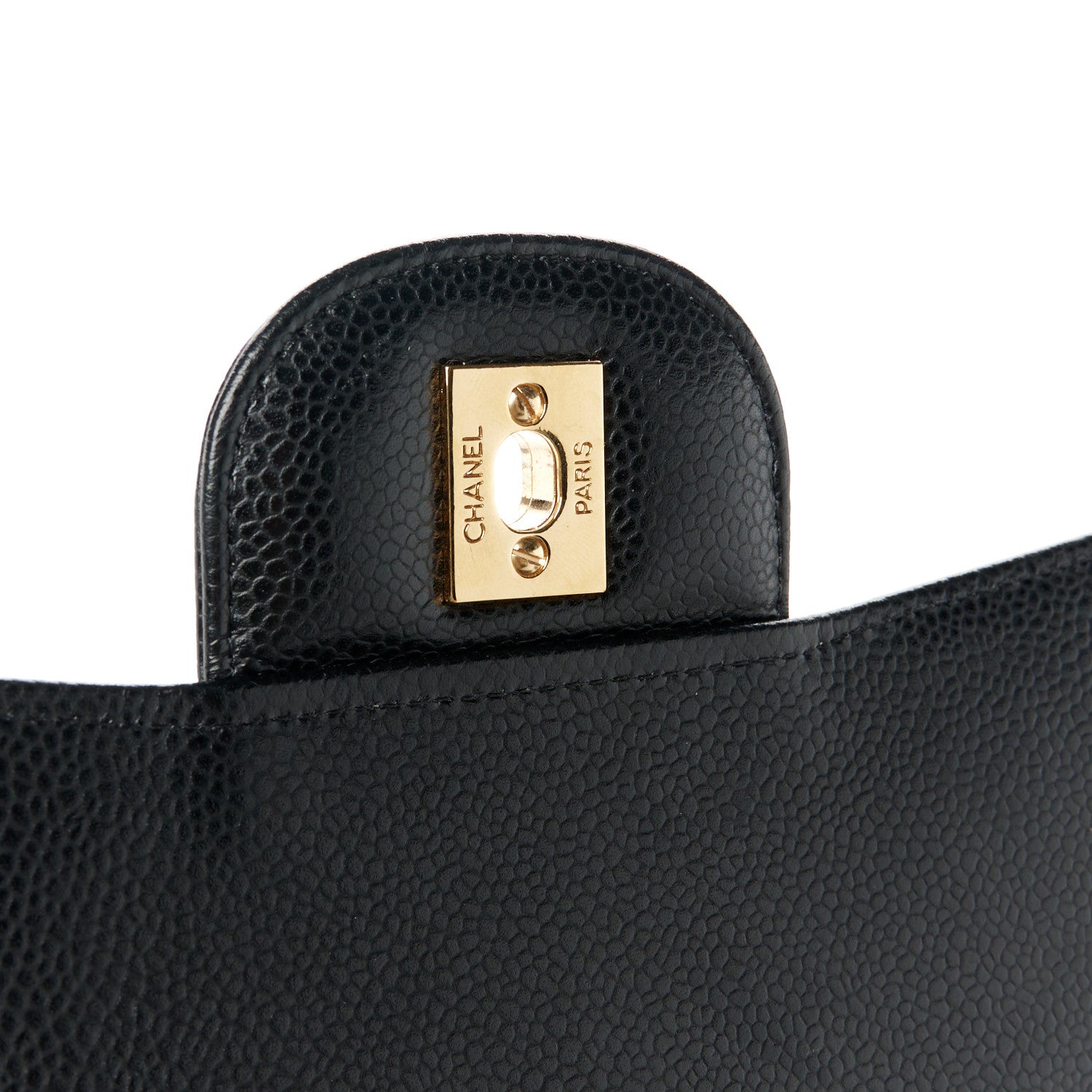 Chanel Caviar Quilted Maxi Single Flap Black 6 of 11