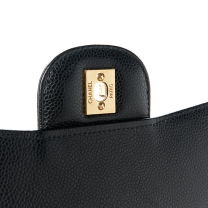 Chanel Caviar Quilted Maxi Single Flap Black 6 of 11