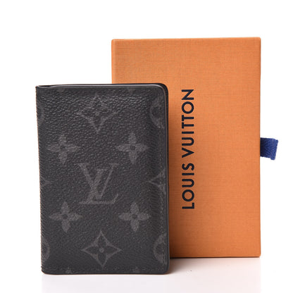 Louis Vuitton Monogram Eclipse Pocket Organizer NM 7 of 7