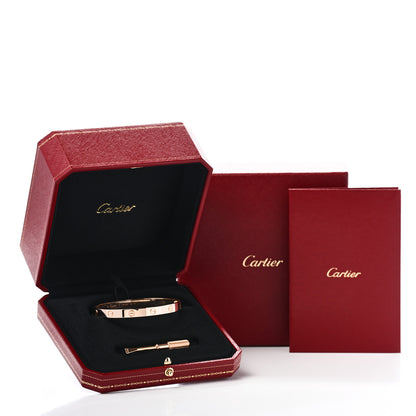 Cartier 18K Pink Gold LOVE Bracelet 18 8 of 8