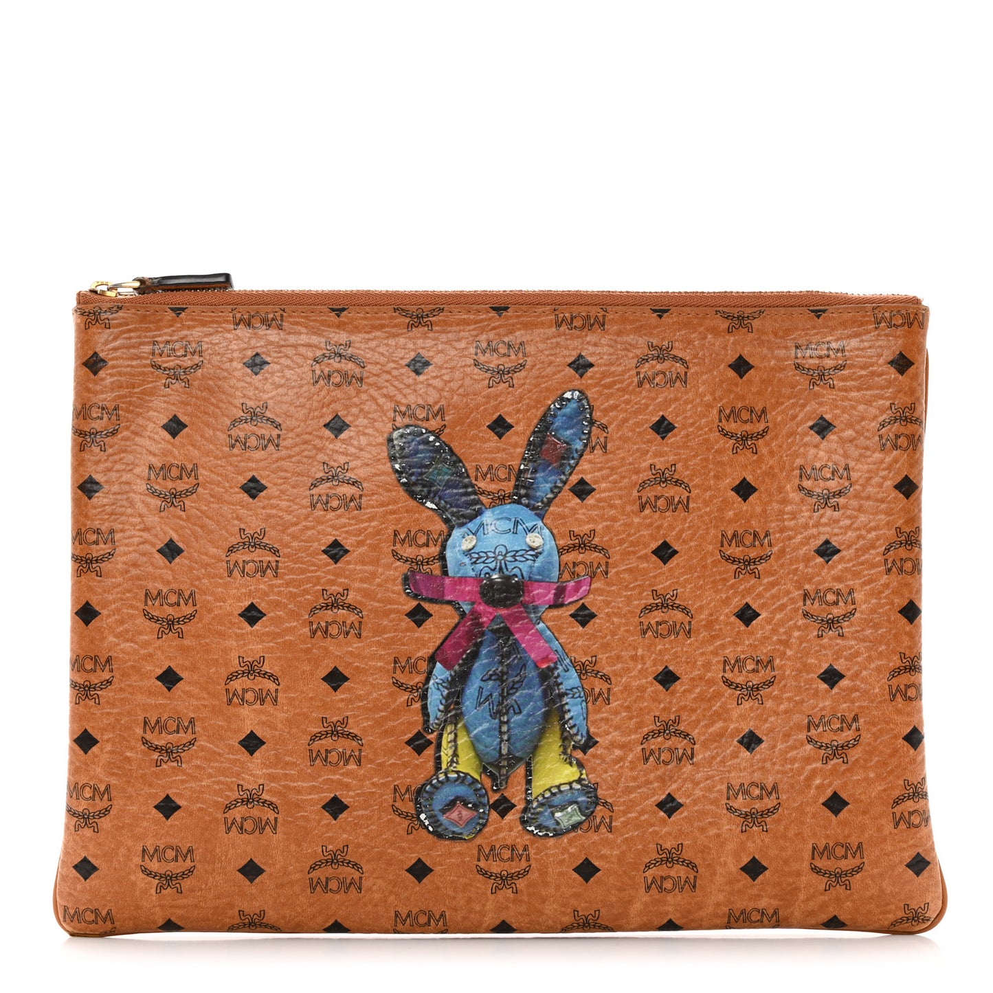 Visetos Rabbit Pouch Cognac