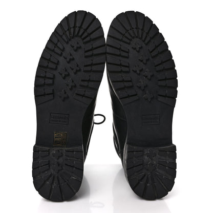 Hermes Calfskin Hiking Boots 40 Black 5 of 8