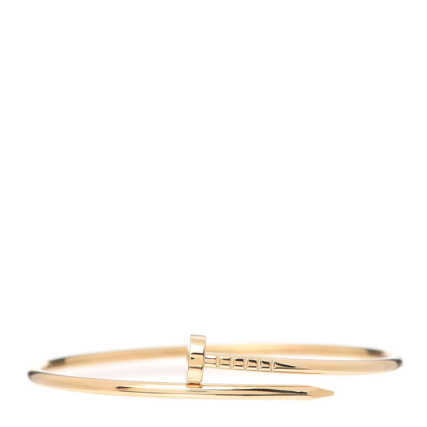 Cartier 18K Yellow Gold Small Juste Un Clou Bracelet 17 1 of 5