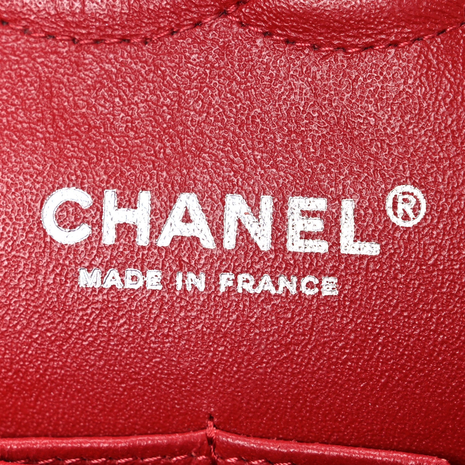Chanel Caviar Quilted Medium Double Flap Red 6 of 10
