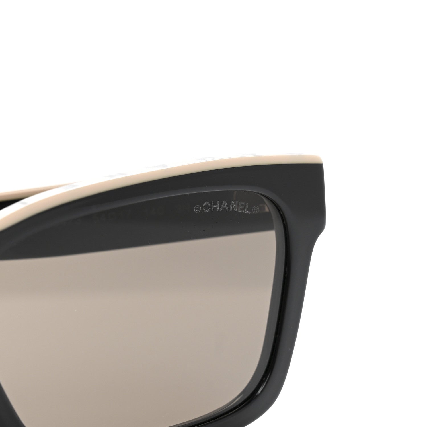 Chanel Acetate Polarized Square Sunglasses 5417-A Black 7 of 8