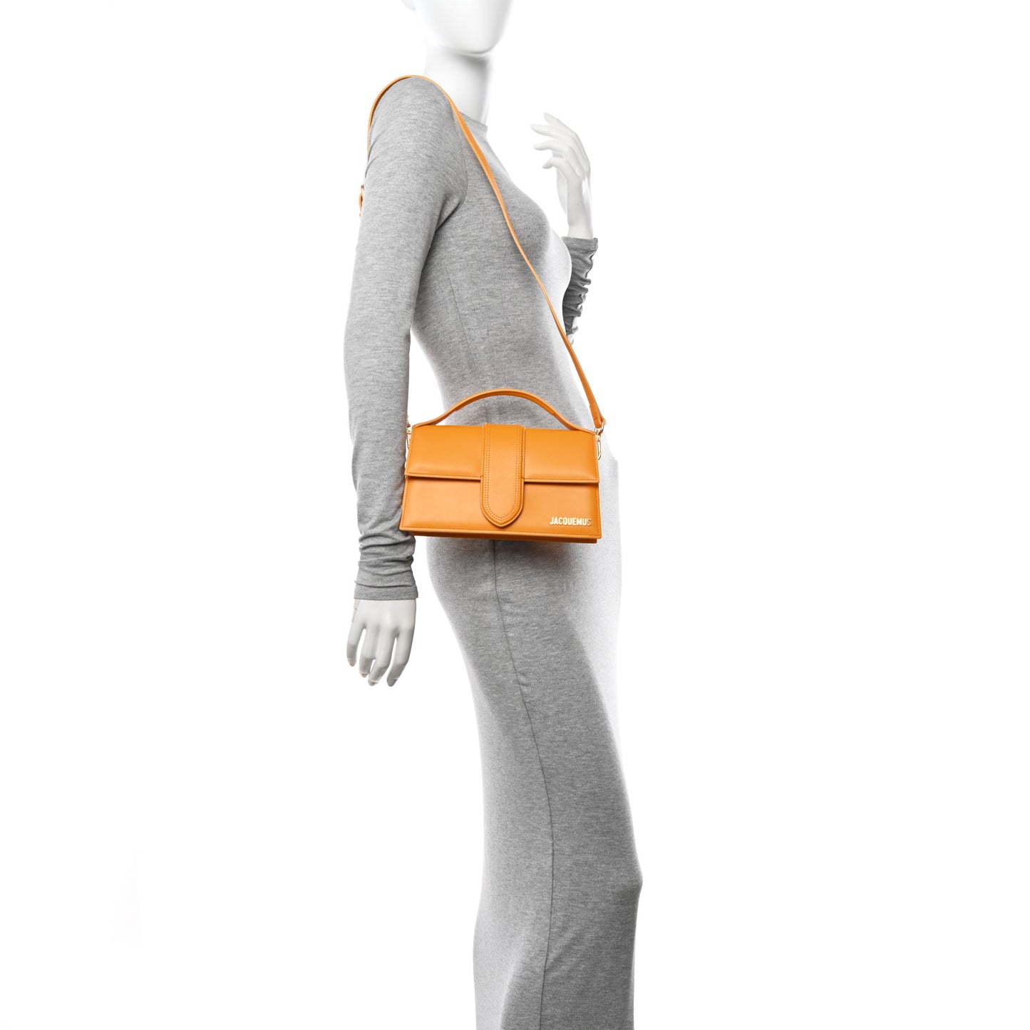 Smooth Calfskin Le Grand Bambino Dark Orange