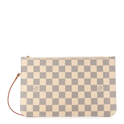 Louis Vuitton Damier Azur Neverfull MM GM Pochette 1 of 8