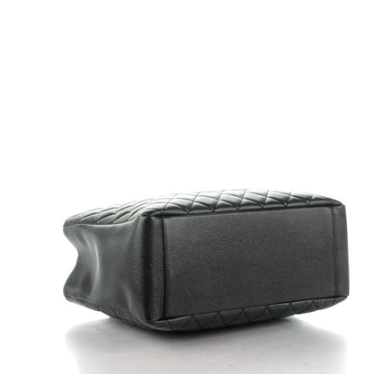 Chanel Caviar Quilted Grand Shopping Tote GST Black 4 of 7