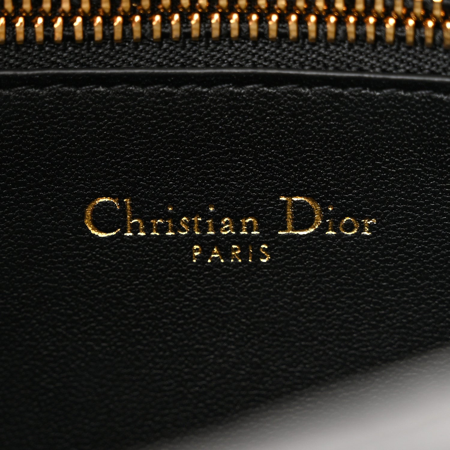 Christian Dior Supple Calfskin Caro Double Pouch Black 6 of 9