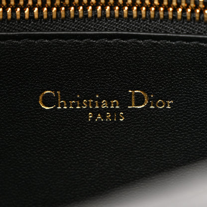 Christian Dior Supple Calfskin Caro Double Pouch Black 6 of 9