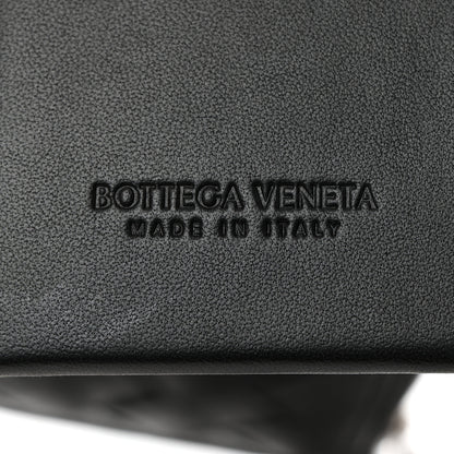 Bottega Veneta Nappa Intrecciato Card Case On Strap Black 6 of 8
