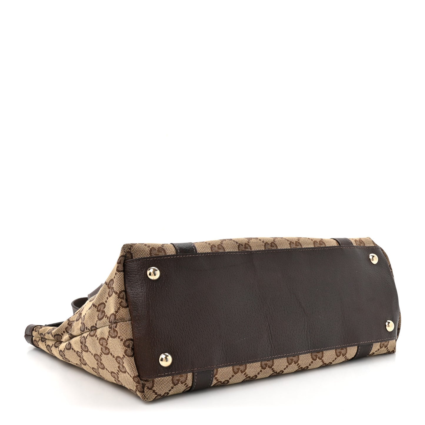 Monogram Medium Abbey Tote Brown