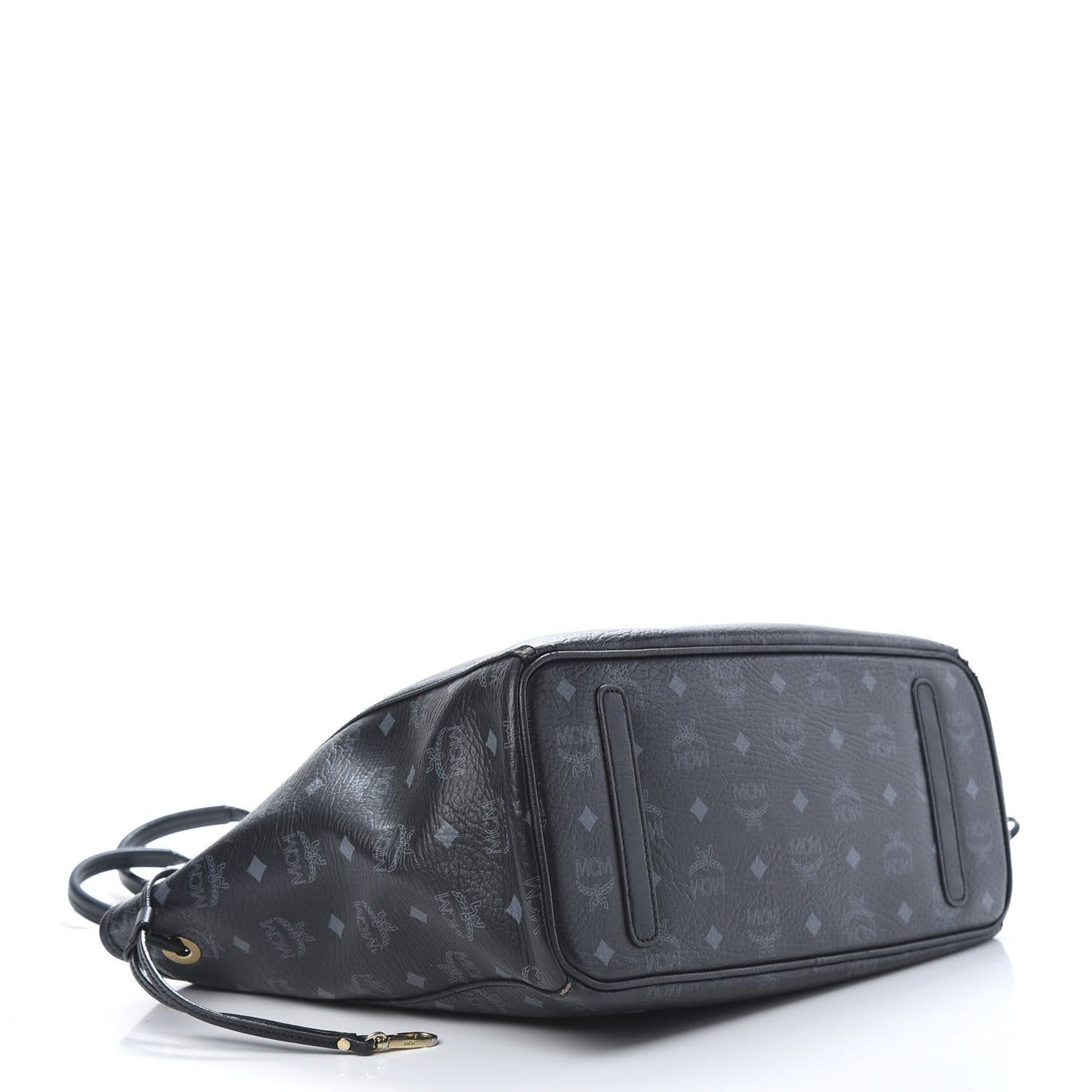 Visetos Medium Reversible Shopper Tote Black