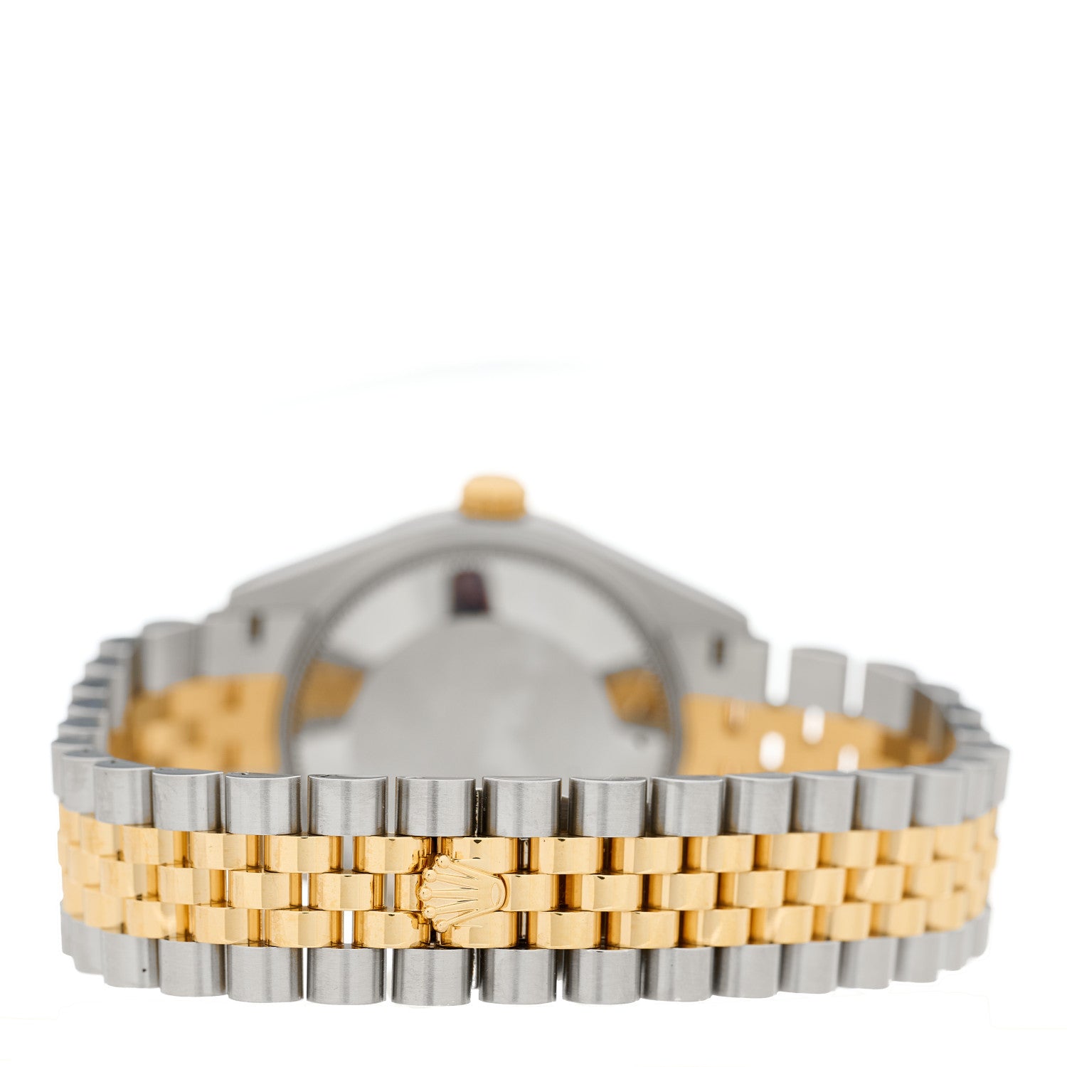 Rolex Stainless Steel 18K Yellow Gold Diamond Mother of Pearl 31mm Oyster Perpetual Datejust Watch 278273 3 of 5