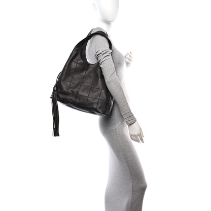Chanel Calfskin Square Stitched Tassel Bag Brown 2 of 10
