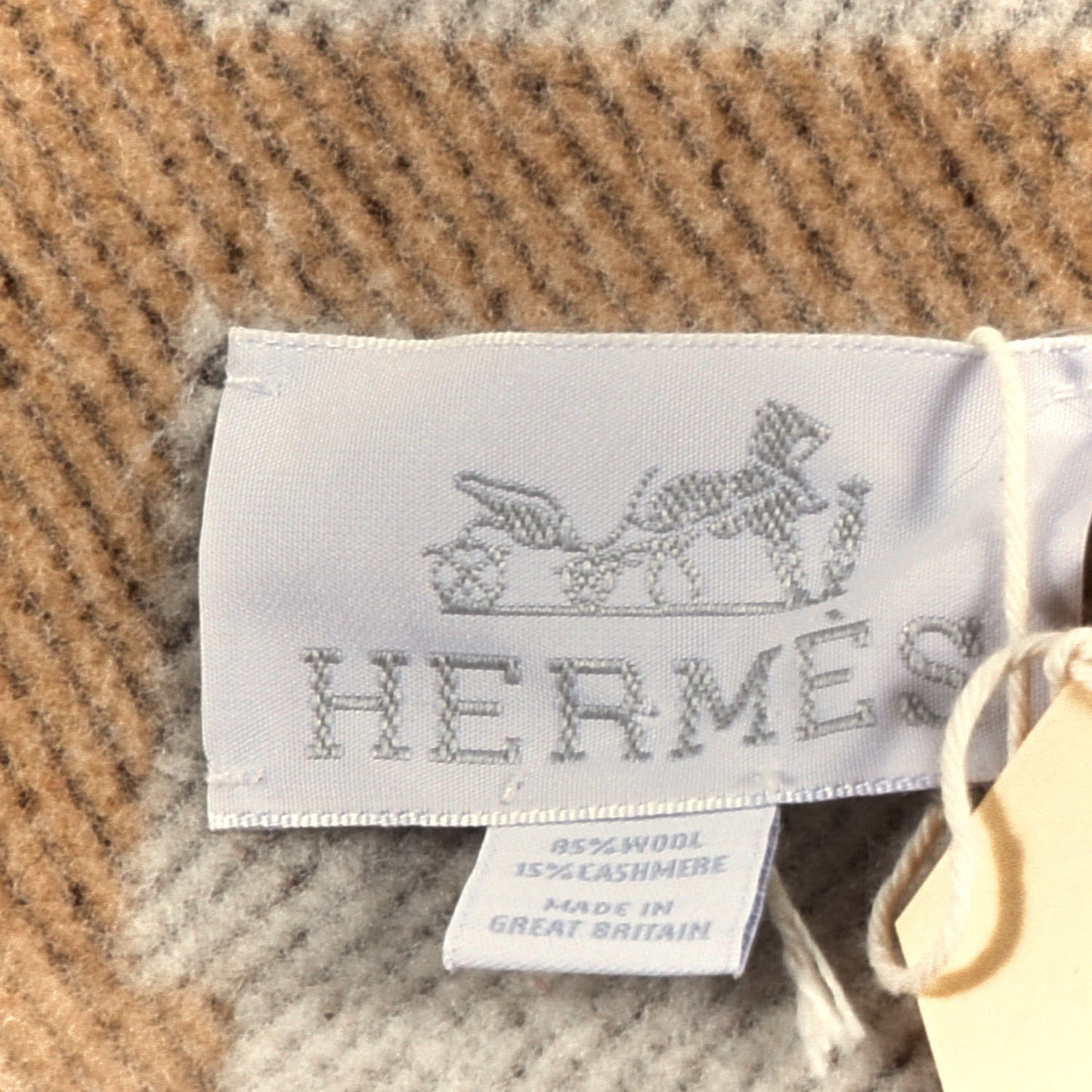 Wool Cashmere Avalon III Blanket Ecru Camomille