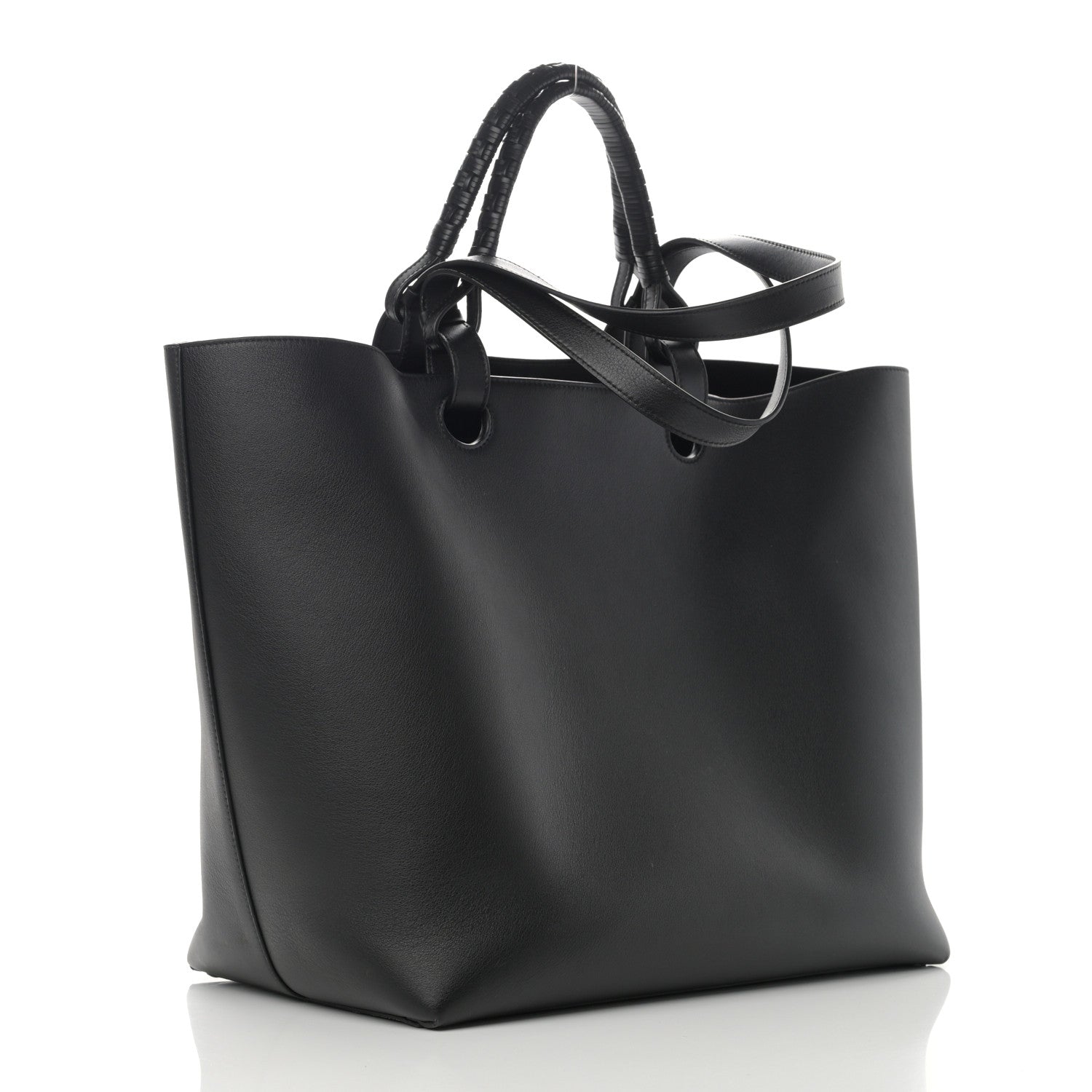 Loewe Calfskin Underwear Print Large Double Handle Tote Black 3 of 17