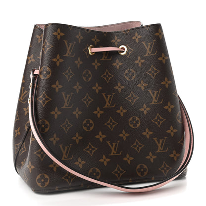 Louis Vuitton Monogram Neonoe MM Rose Poudre 3 of 9