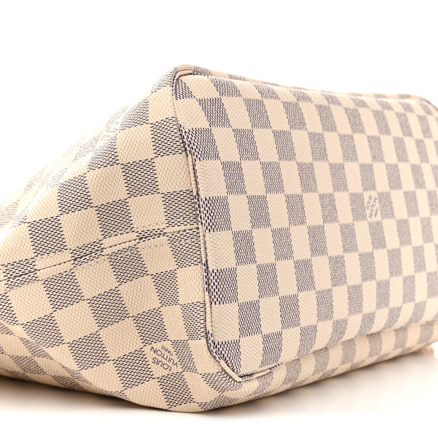Louis Vuitton Damier Azur Neo Neverfull MM Rose Ballerine 9 of 10