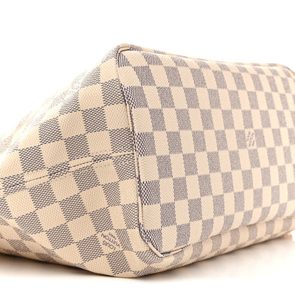 Louis Vuitton Damier Azur Neo Neverfull MM Rose Ballerine 9 of 10