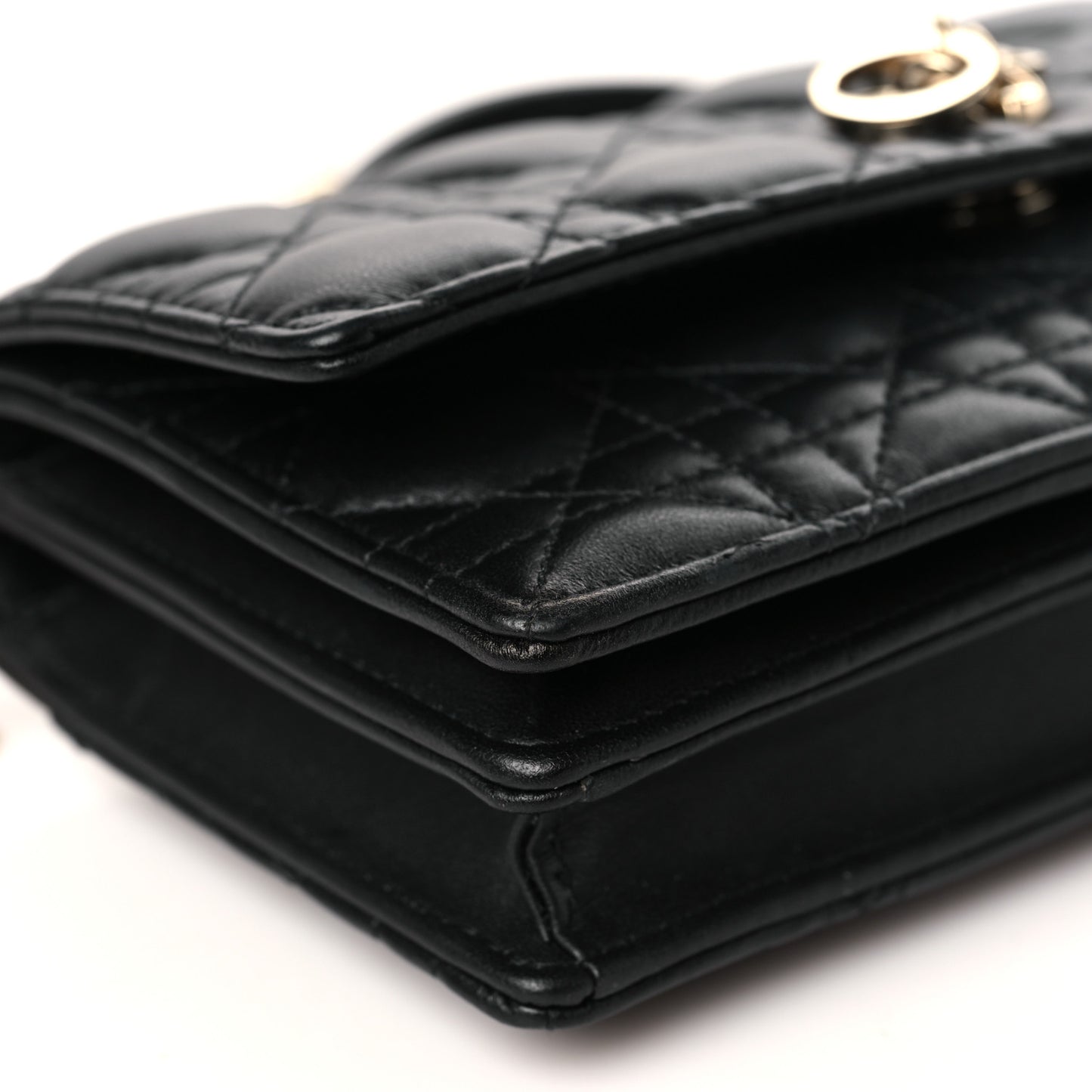 Lambskin Cannage Mini My Dior Bag Black
