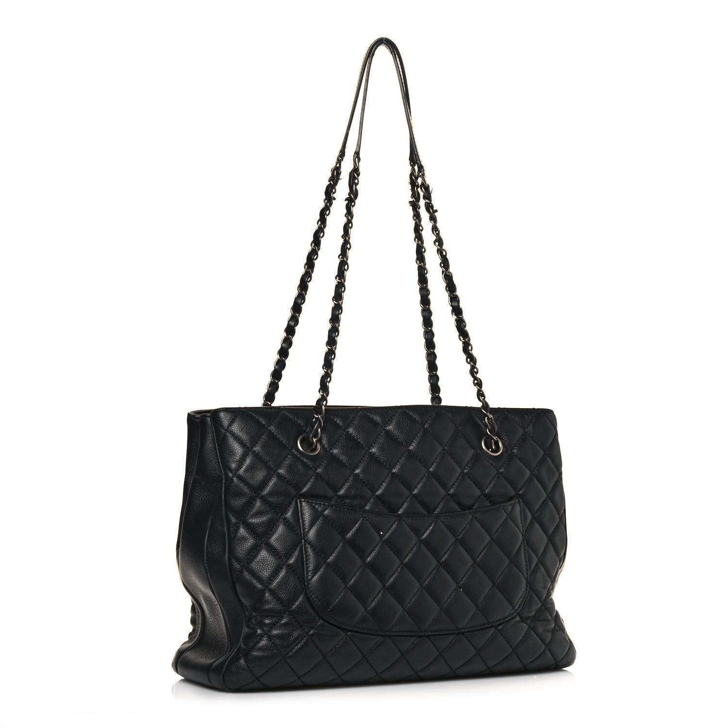 Chanel Caviar Quilted Urban Companion Shopping Tote Black 3 of 16