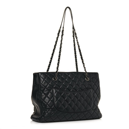 Chanel Caviar Quilted Urban Companion Shopping Tote Black 3 of 16