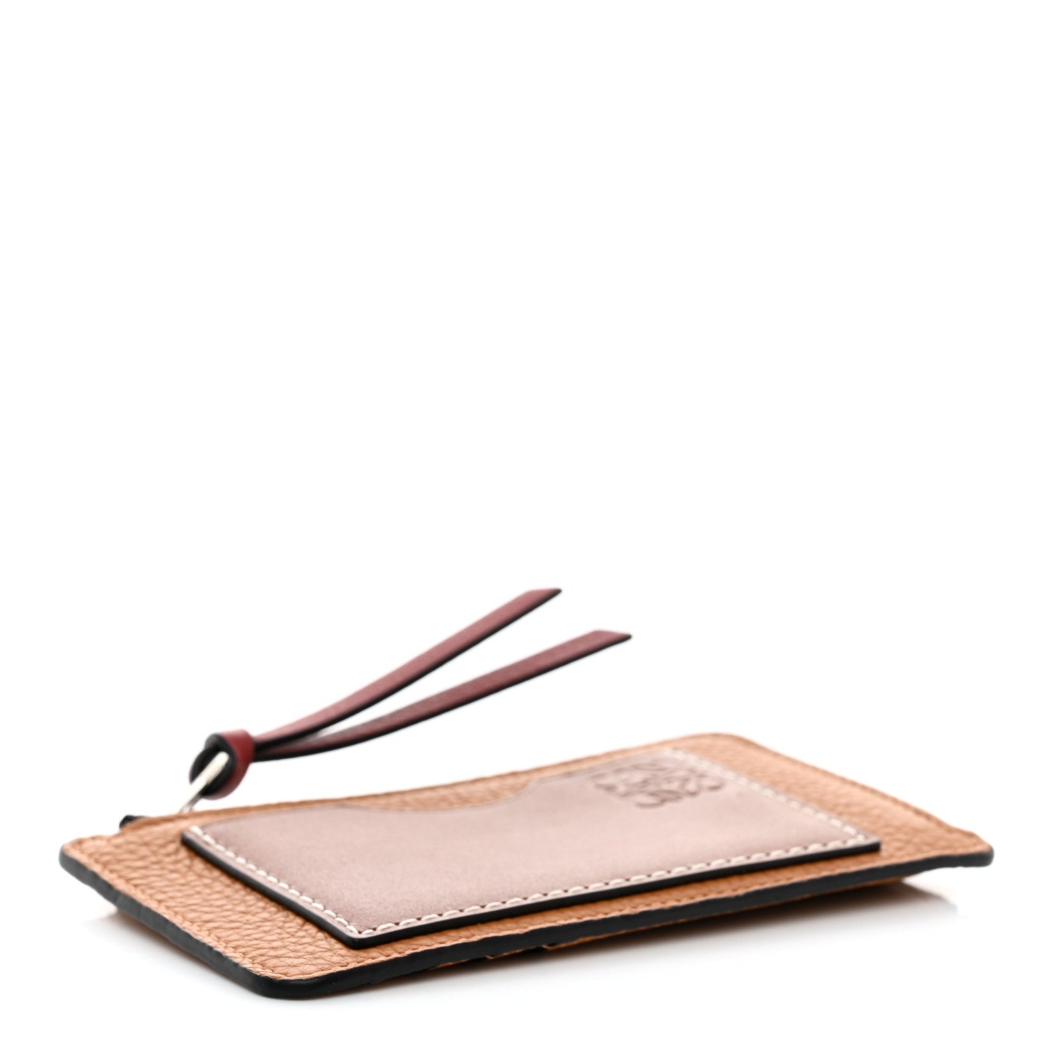 Loewe Soft Grained Calfskin Coin Card Holder Light Caramel Pecan 4 of 7