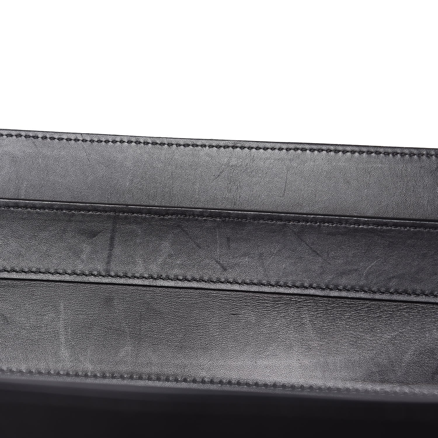 Celine Satin Calfskin Mini Tri-Color Luggage Dark Grey 16 of 19