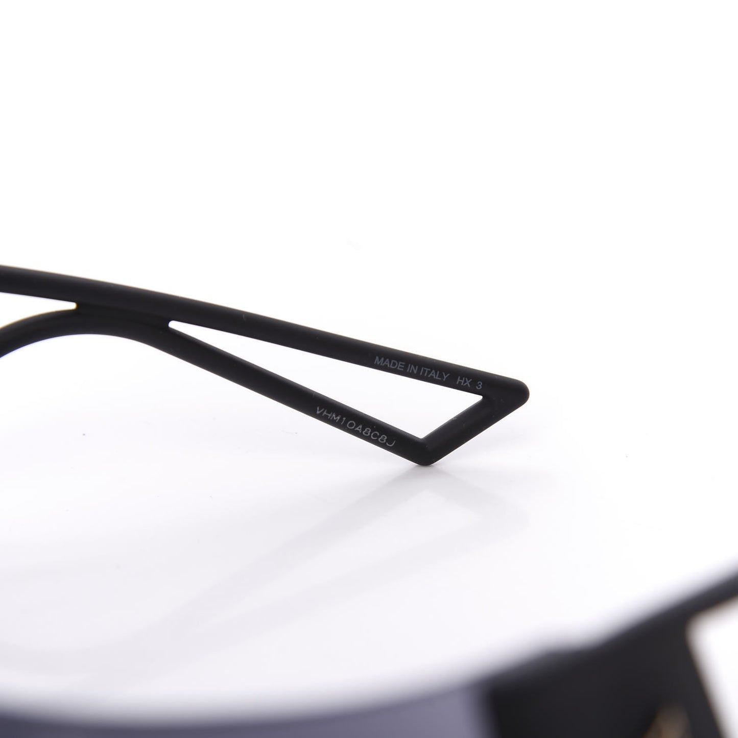 Acetate Mirrored KaleiDiorscopic Sunglasses Black