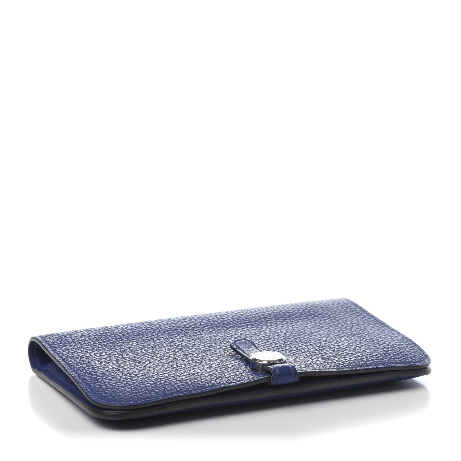 Hermes Togo Dogon Duo Wallet Bleu Electrique 4 of 11