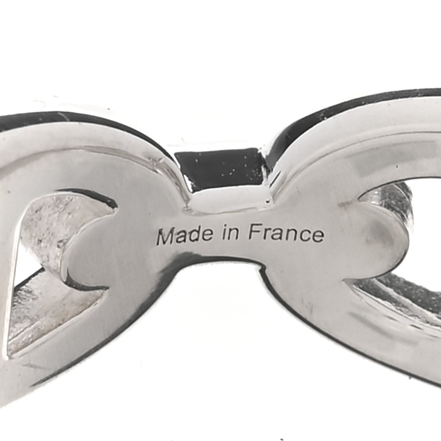 Sterling Silver PM Chaine d'Ancre Enchainee Band Ring 59 8.75