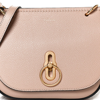 Mulberry Small Classic Grain Calfskin Small Amberley Satchel Rosewater 6 of 8