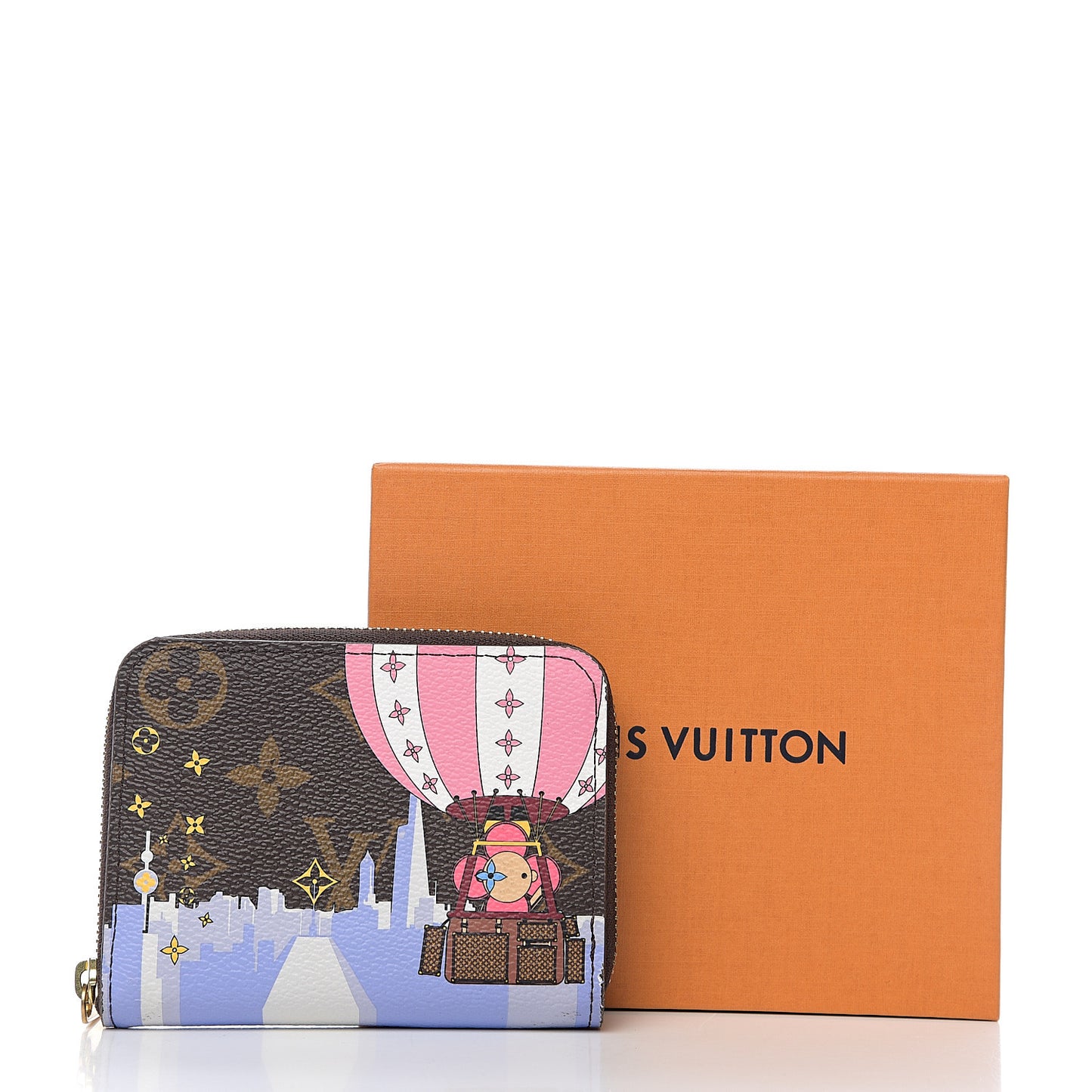 Monogram 2019 Christmas Animation Zippy Coin Purse