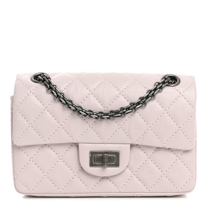 Chanel Aged Calfskin Quilted 2.55 Reissue Mini Flap Lilac 1 of 10