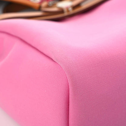 Hermes Toile Officier Vache Hunter Verso Herbag Zip PM 31 Bubblegum Rubis Naturel 10 of 14