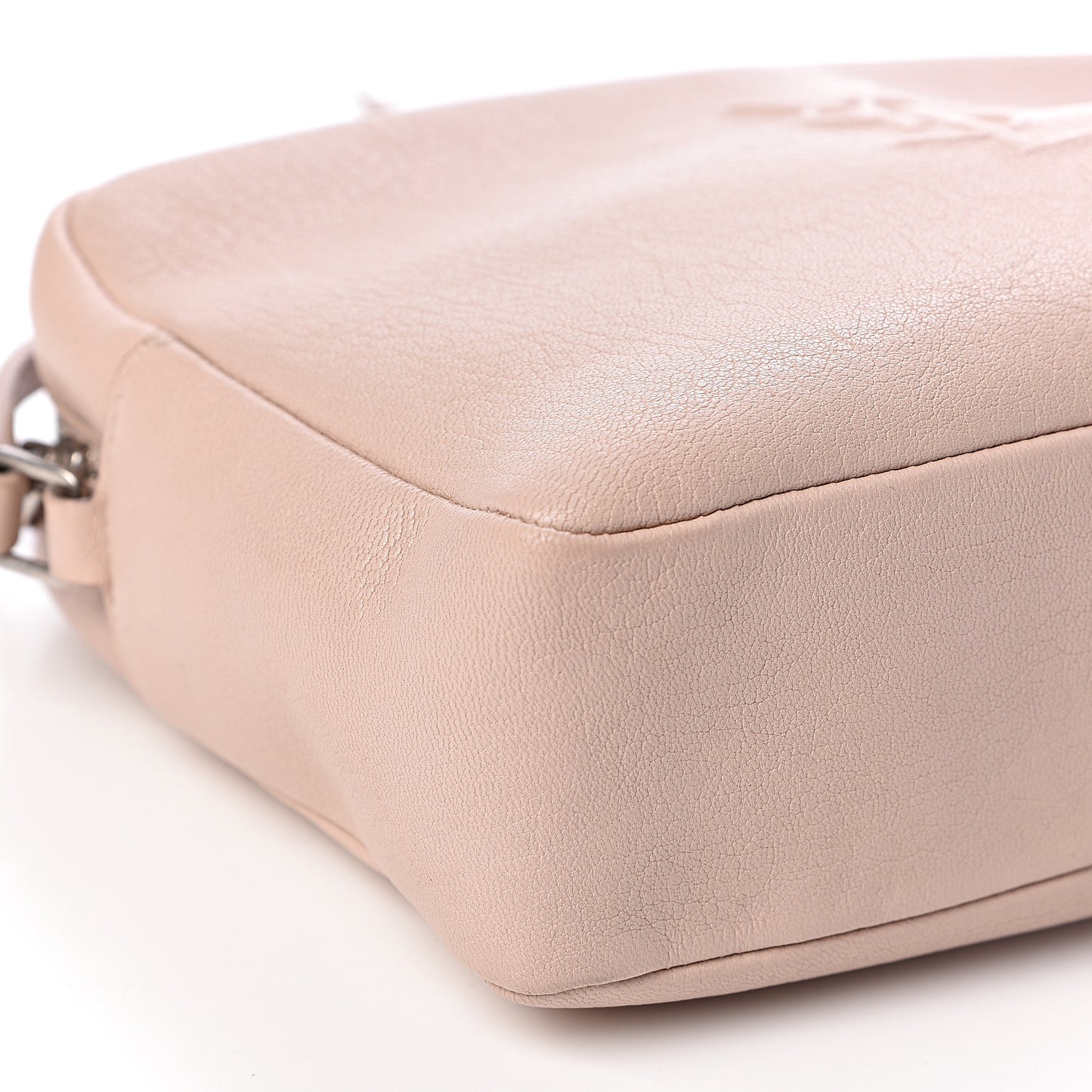Lambskin Monogram Small Lou Camera Bag Marble Pink