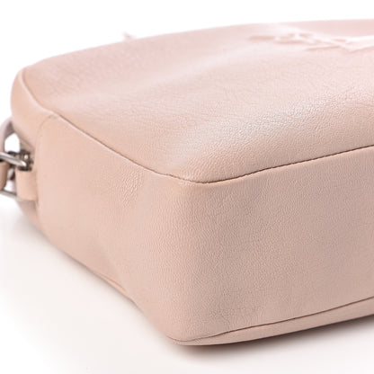 Saint Laurent Lambskin Monogram Small Lou Camera Bag Marble Pink 8 of 10
