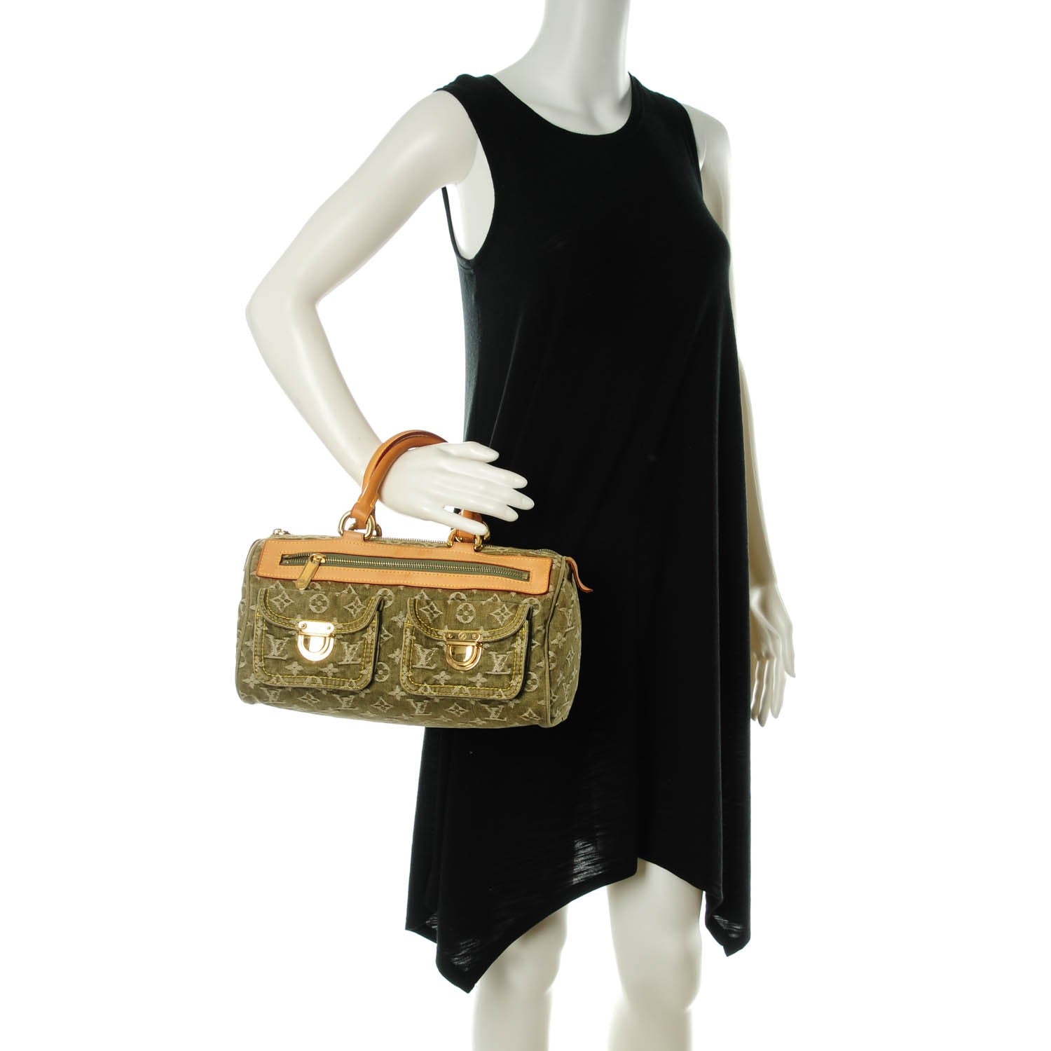 Louis Vuitton Monogram Denim Neo Speedy Lichen 2 of 7