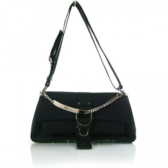 Canvas Shoulder Bag Black