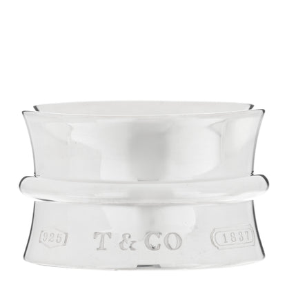 Tiffany Sterling Silver Wide 1837 Band Ring 49 4.75 1 of 5