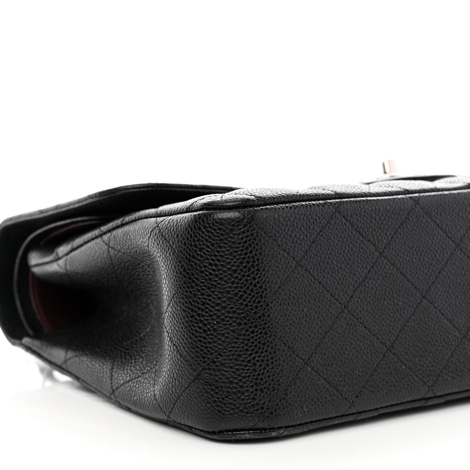 Chanel Caviar Quilted Jumbo Double Flap Black 10 of 11