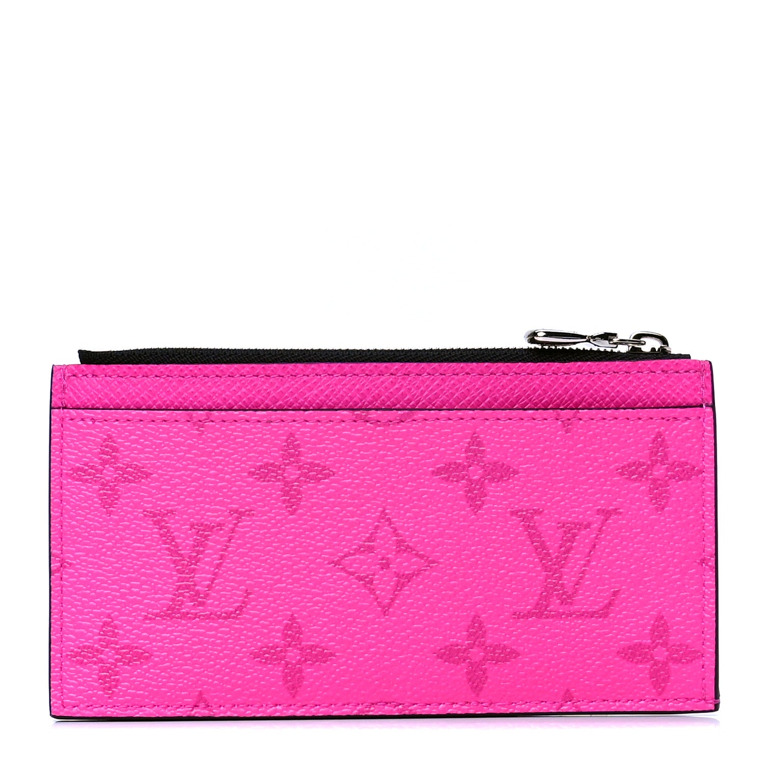 Louis Vuitton Taigarama Coin Card Holder Fuchsia 1 of 4
