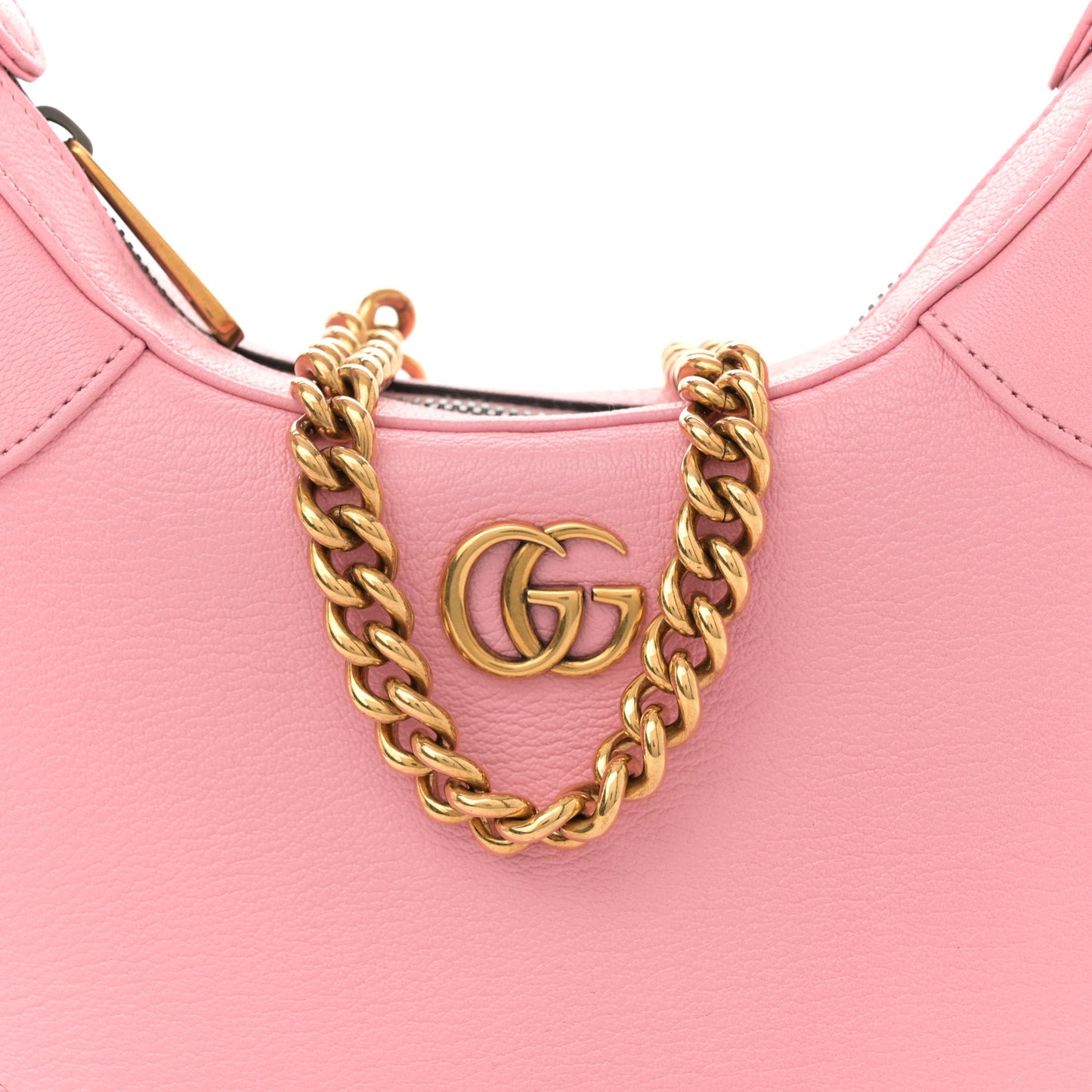 Goatskin Small Aphrodite Shoulder Bag Wild Rose